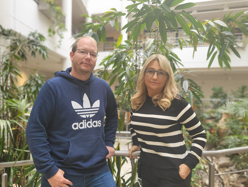 Bild von Heimleitung und Pflegedienstleitung